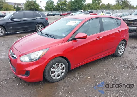 2012 Hyundai Accent Gs from USA, damaged, VIN KMHCT5AE8CU016919
